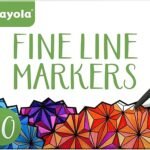 Crayola Fine Line Markers - 40 Vibrant Colors for Adults