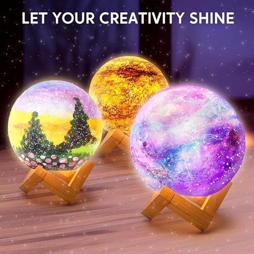 Create Your Own 3D Moon Lamp Kit for Kids