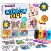 Create Your Own Colorful Window Art Kit for Kids