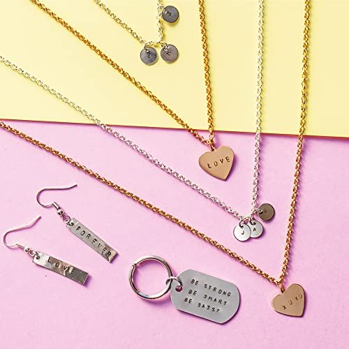 Create Your Own Hand-Stamped Jewelry Kit for Teens