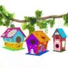 Creative DIY Birdhouse Kit for Kids - 4 Pack Fun!