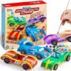 DIY Wooden Race Cars Kit for Creative Kids Ages 6+