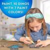 Glow-in-the-Dark Dinosaur Suncatcher Craft Kit for Kids