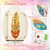 Henoyso DIY Diamond Painting Bookmarks - 6 Elegant Kits