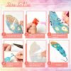 Henoyso DIY Diamond Painting Bookmarks - 6 Elegant Kits