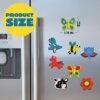 JOYIN 12-Pc DIY Wooden Magnets Craft Kit for Kids