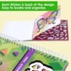 JOYIN 4-Pack Mess-Free Sticker Painting Fun for Kids