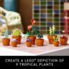 LEGO Icons Tiny Plants Set: Unique Cactus Décor for Adults