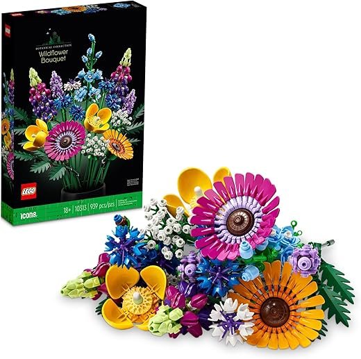 LEGO Icons Wildflower Bouquet: Unique DIY Home Décor