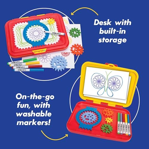 Spirograph Jr. Jumbo Gears: Creative Art Kit for Kids