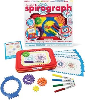 Spirograph Jr. Jumbo Gears: Creative Art Kit for Kids