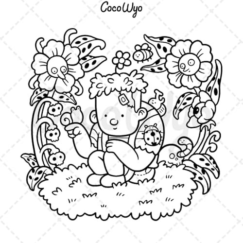 Spooky Cutie: Cozy Coloring Book for Relaxation Fun