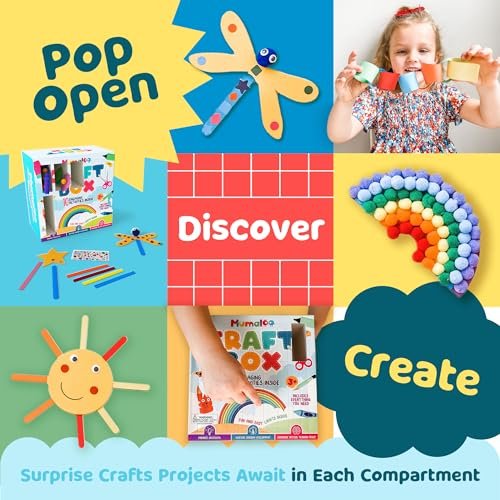 Unleash Creativity: Mumaloo Kids Craft Box for Ages 4-8