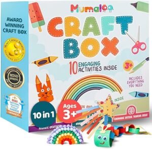 Unleash Creativity: Mumaloo Kids Craft Box for Ages 4-8