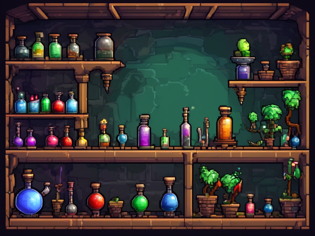 Crafting Potions 101: A Beginner’s Journey in Terraria