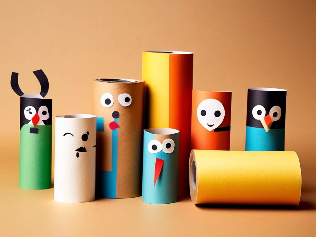 Family Fun: Engaging Craft Activities with Toilet Paper Rolls for All Ages