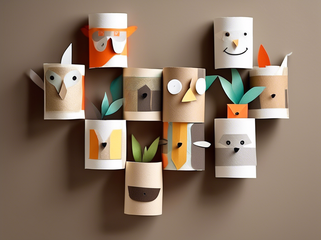 Get Creative: DIY Home Decor Projects Using Toilet Paper Roll Crafts