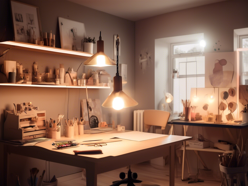 Lighting Matters: How to Illuminate Your Craft Room Effectively