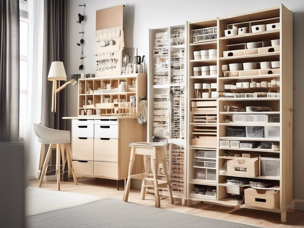 Maximize Your Space: Efficient IKEA Craft Storage Solutions for Every Hobbyist