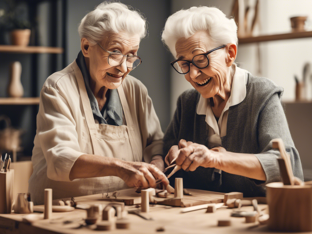 Nurturing Talents: How Crafting Empowers the Elderly in 2024