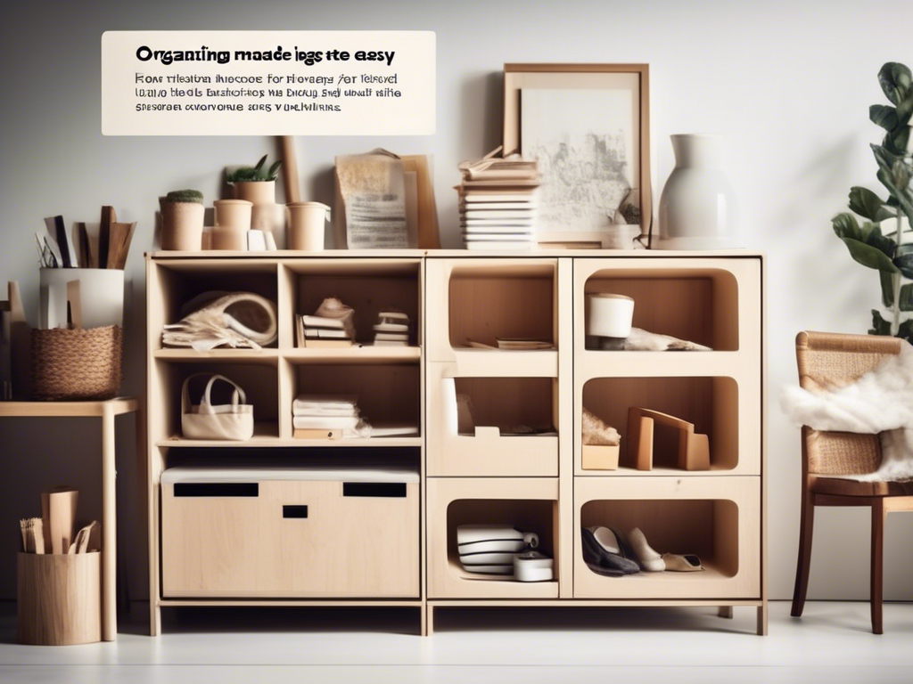 Organizing Made Easy: Top Tips for Using IKEA Craft Storage Effectively