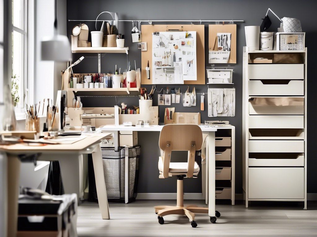 Stylish and Functional: The Best IKEA Products for Craft Room Organization