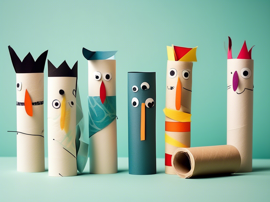 Unleash Your Imagination: Whimsical Crafts Using Toilet Paper Rolls