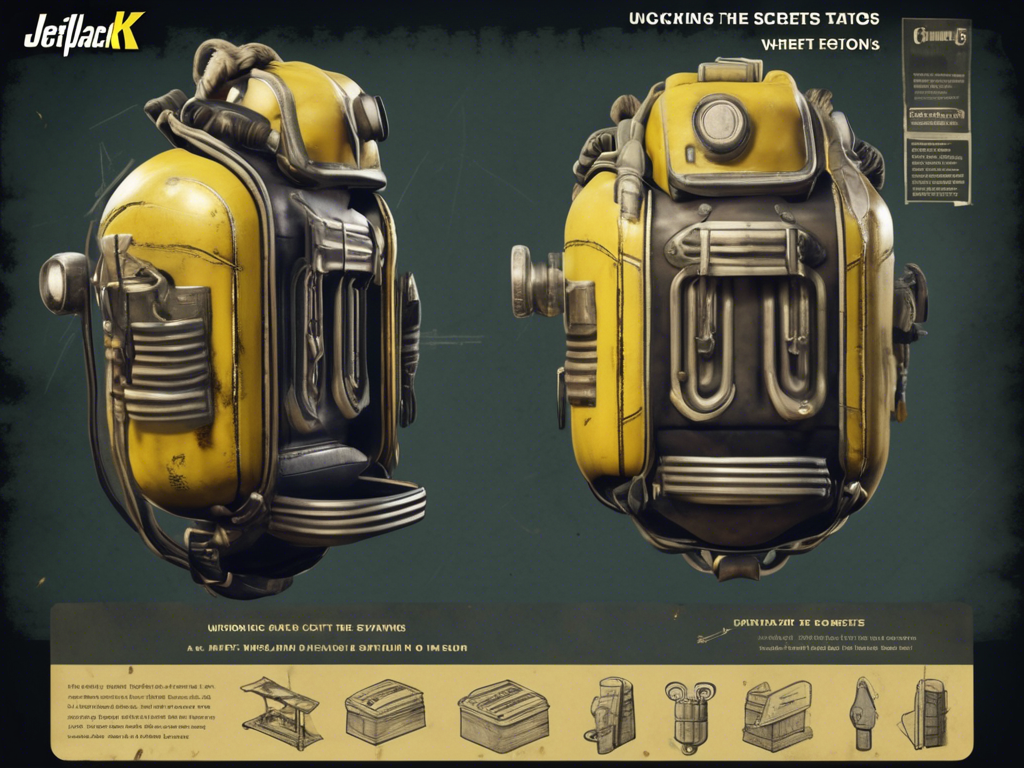 Unlocking the Secrets: Where to Find Jetpack Crafting Stations in Fallout 76