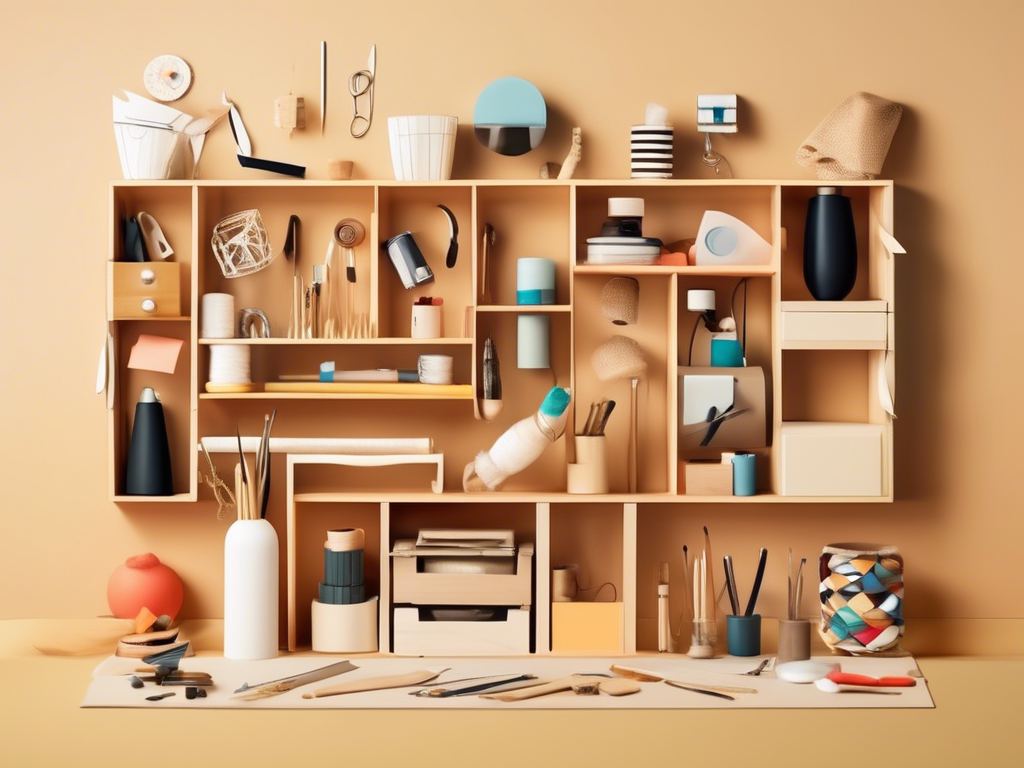 Craft Island: Organize Your Creativity with Stylish Storage