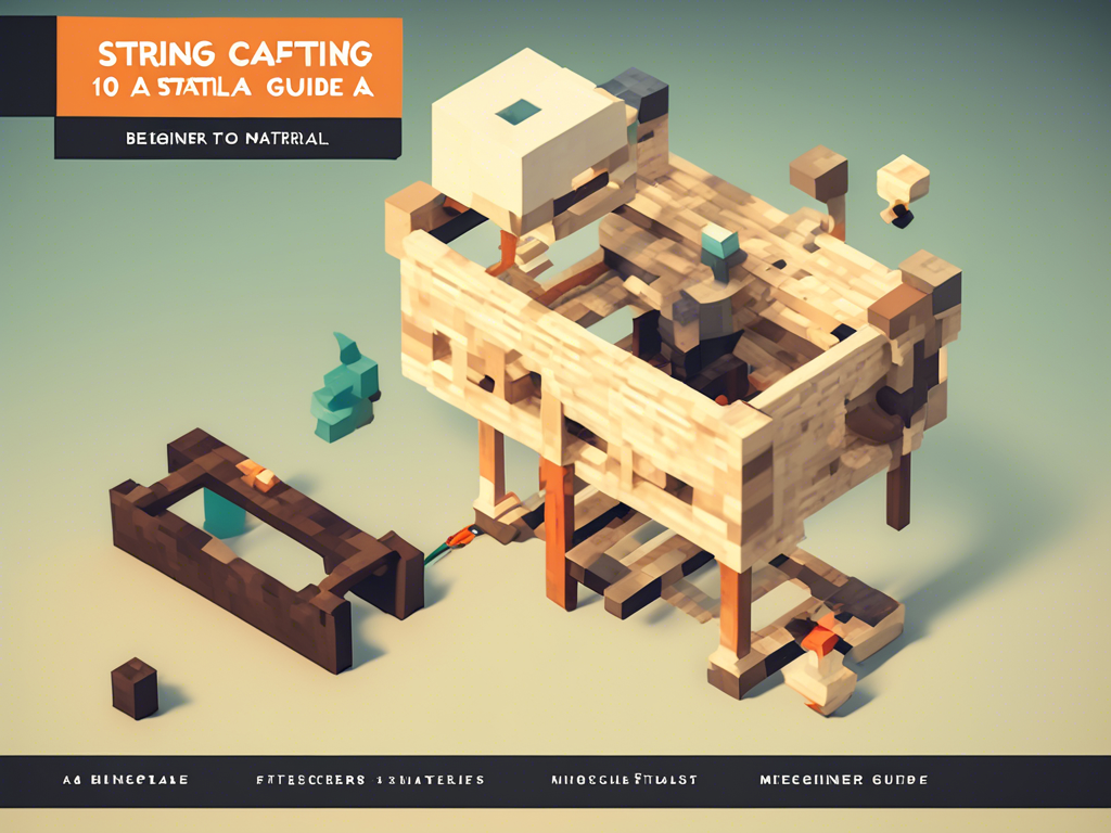 String Crafting 101: A Beginner's Guide to Minecraft Materials